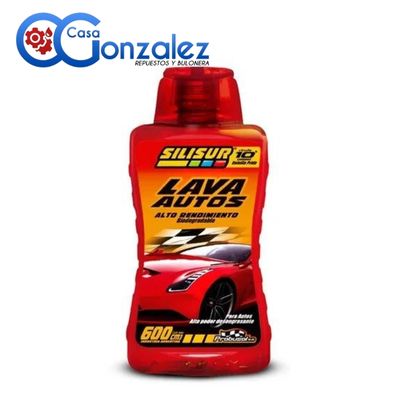 SHAMPOO LAVA AUTOS ROJO X 600 CC